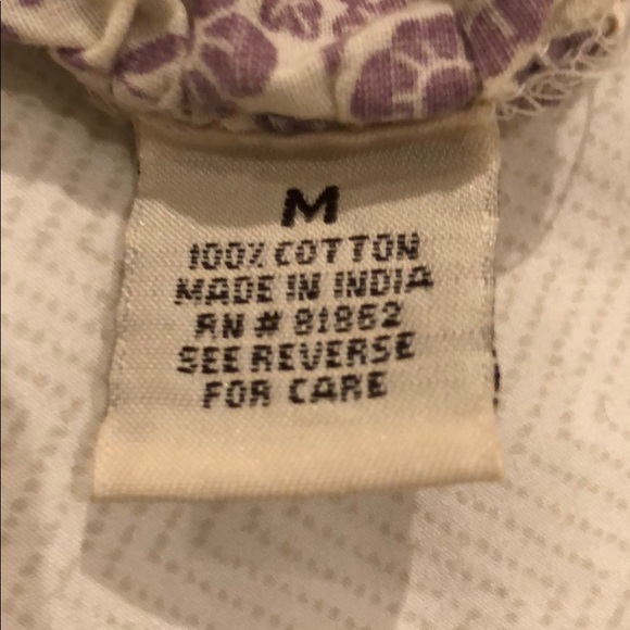 Vintage DCC Missy floral button down women’s - Picture 7 of 8